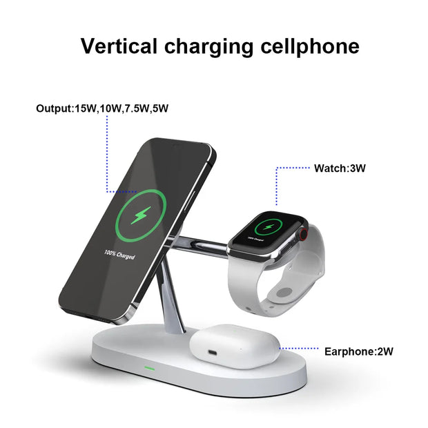 The 3 in 1 Wireless Charger Stand for iPhone