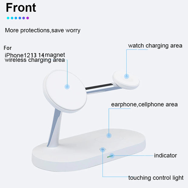 The 3 in 1 Wireless Charger Stand for iPhone