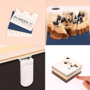 Transform Your Desk with the 2025 3D Paper Art Calendar – A Creative and Functional Masterpiece!