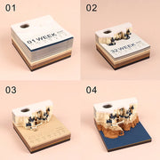 Transform Your Desk with the 2025 3D Paper Art Calendar – A Creative and Functional Masterpiece!