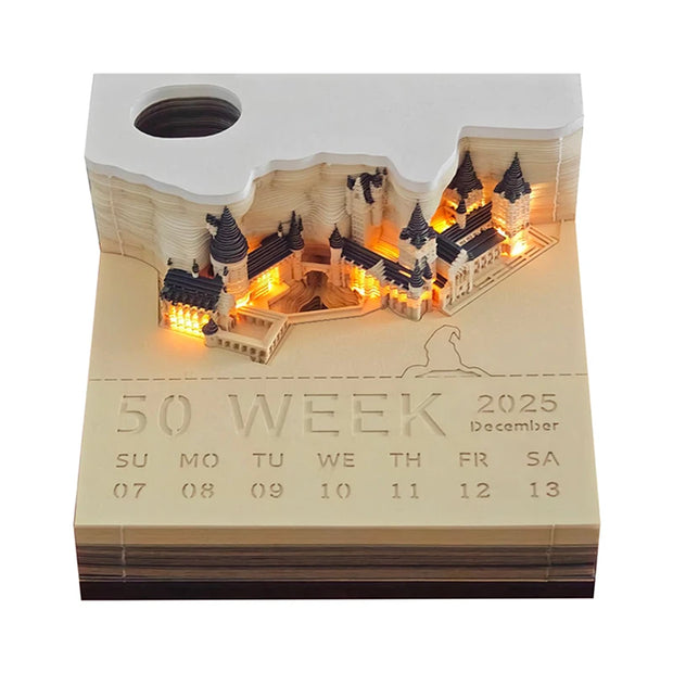 Transform Your Desk with the 2025 3D Paper Art Calendar – A Creative and Functional Masterpiece!